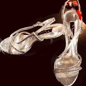Nina Silver Heels